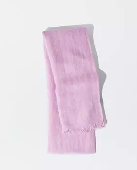 Однотонный шарф с сиреневой строчкой Parfois, сиреневый