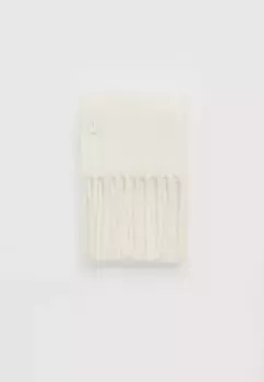 Однотонный шарф Stradivarius, экрю