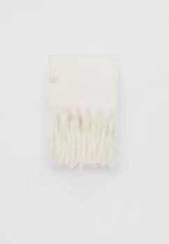 Однотонный шарф Stradivarius, экрю