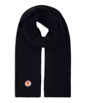 Однотонный шарф в рубчик Gallo, синий