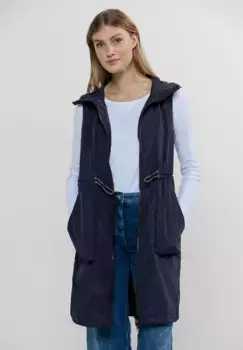 Однотонный стеганый жилет Cecil, синий