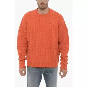 Однотонный свитер с круглым вырезом Ambush, Orange