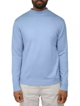 Однотонный свитер с воротником-стойкой X Ray, цвет Pastel Blue