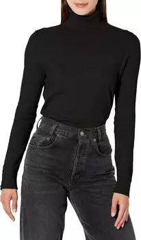 Однотонный свитер с высоким воротником Tommy Hilfiger, черный