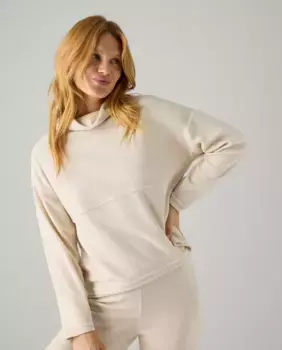 Однотонный свитер с высоким воротником Ysabel Mora, бежевый