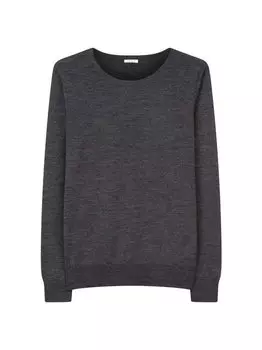 Однотонный свитер Seidensticker, серый