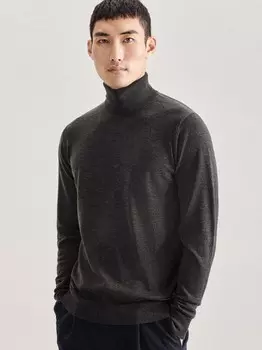 Однотонный свитер Seidensticker, серый