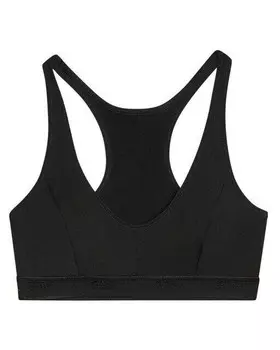 Однотонный топ для девочки в спортивном стиле Dim, черный