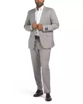 Однотонный вложенный костюм Original Penguin, серый