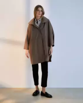 Однотонный женский дождевик Woman El Corte Ingls, коричневый