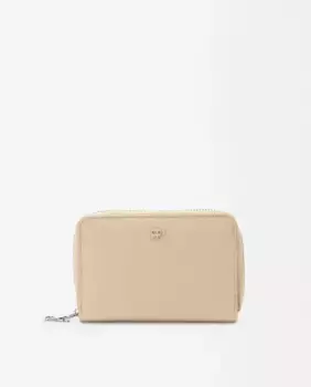 Однотонный женский кошелек среднего размера на молнии Parfois, цвет Natural
