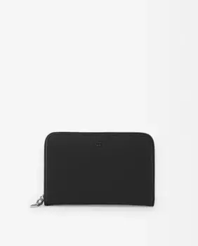 Однотонный женский кошелек среднего размера на молнии Parfois, черный