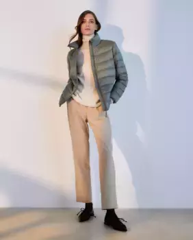 Однотонный женский легкий жилет Woman El Corte Ingls, зеленый