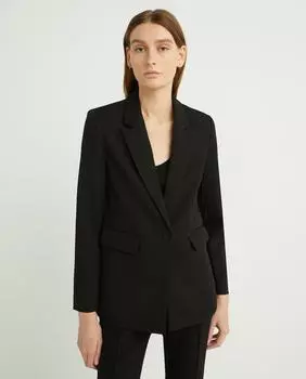 Однотонный женский пиджак к наряду Yas, черный