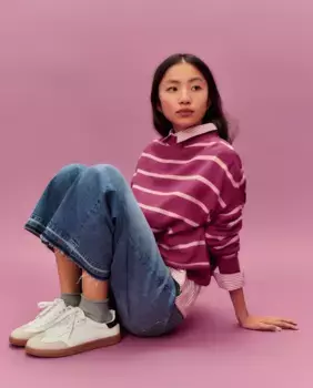 Однотонный женский свитер Green Coast, цвет Ciruela