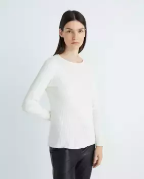 Однотонный женский свитер Zermatt, белый