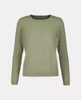 Однотонный женский свитер Zermatt, зеленый