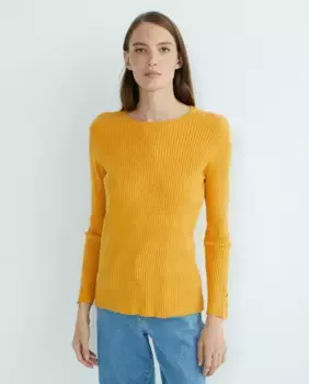 Однотонный женский свитер Zermatt, желтый