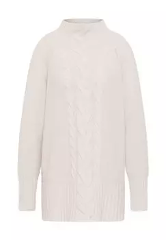 Однотонный женский вязаный свитер ETERNA, цвет Elfenbein