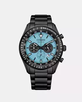 OF2024 CA4605-85L Eco-Drive Стальные мужские часы Citizen, черный