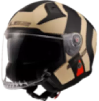 OF603 Специальный реактивный шлем Infinity II LS2, песок