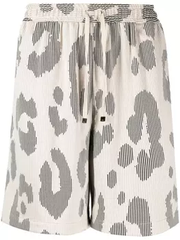 Off Duty шорты с принтом, нейтральный цвет