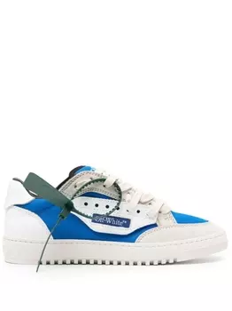 Off-White 5.0 panelled sneakers, белый