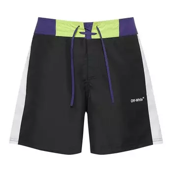 Off-White Arrow Block Sunset Купальники Черный/Фиолетовый
