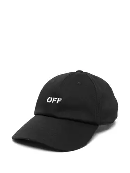 Off-White бейсболка Drill, черный