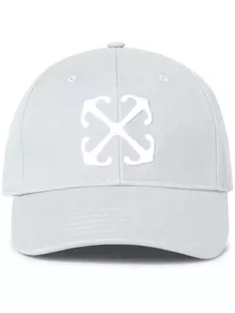Off-White бейсболка Drill с логотипом Arrows, синий