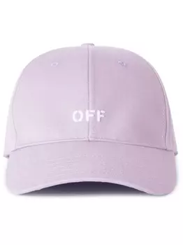 Off-White бейсболка Off-Stamp, фиолетовый