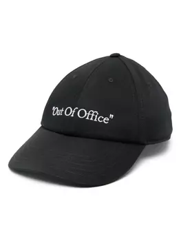 Off-White бейсболка Out Of Office, черный