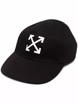 Off-White бейсболка с логотипом Arrows, черный