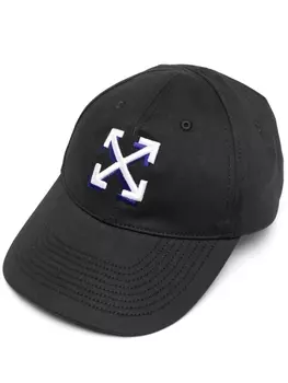Off-White бейсболка с логотипом Arrows, черный