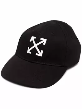 Off-White бейсболка с логотипом Arrows, черный