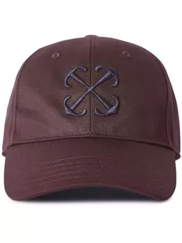 Off-White бейсболка с логотипом Arrows, фиолетовый