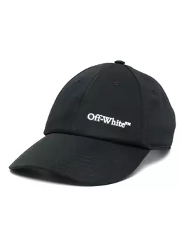 Off-White бейсболка с логотипом, черный