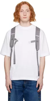 Off-White Белая футболка-рюкзак с рюкзаком