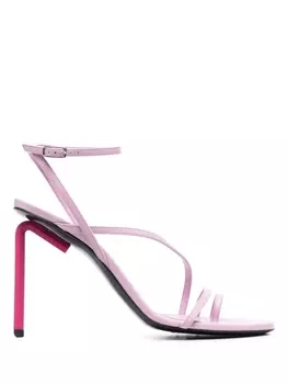 Off-White босоножки Allen 110 с ремешками, розовый