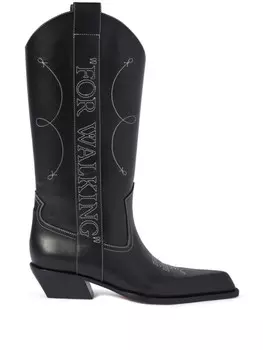 Off-White ботинки Frame Texan, черный