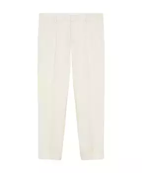 Off White брюки чиносы из эластичного хлопка Brooks Brothers, белый