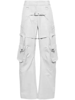 Off-White брюки карго Laundry, серый