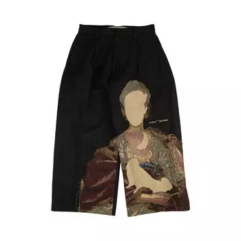 Off-White Брюки Mariana De Silva Черные