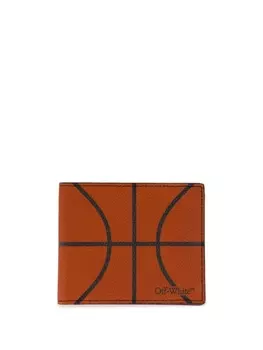 Off-White бумажник Basketball, оранжевый