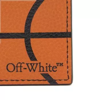 Off-White Чехол для баскетбольной карточки, черный