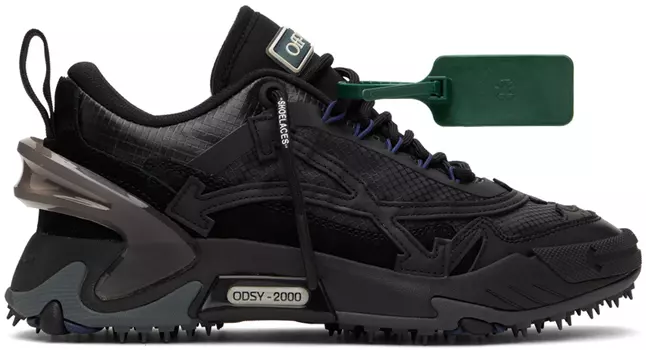 Off-White Черные кроссовки Odsy 2000