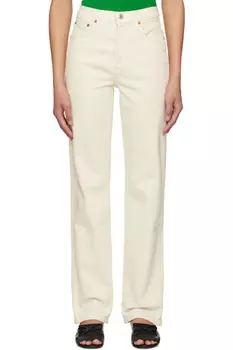 Off-White Comfort Stretch 90s High Rise Loose Jeans Re/Done