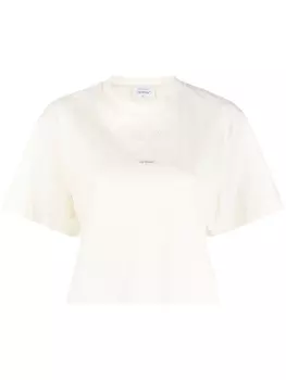 Off-White декорированная футболка с логотипом Arrows, нейтральный цвет