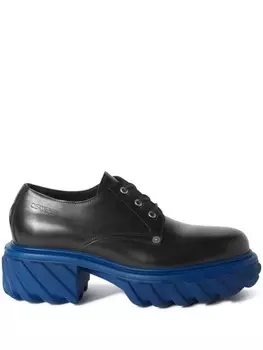 Off-White дерби Exploration, черный