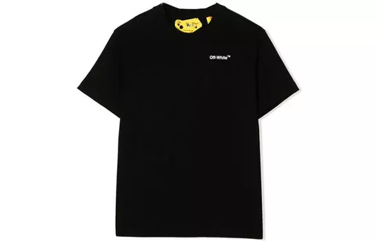 OFF-WHITE Детская футболка, цвет Black
